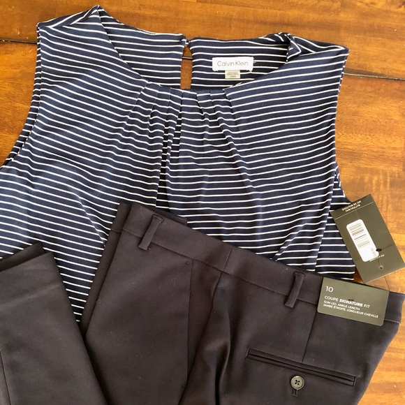 Calvin Klein Sleeveless Top - Picture 3 of 9